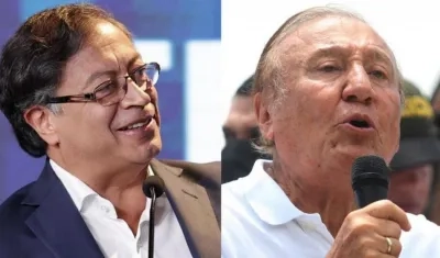 Gustavo Petro y Rodolfo Hernández.