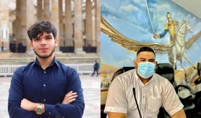 Camilo Acosta Meza y Haniel Cera Castillo, Consejeros de Juventud por el Atlántico.