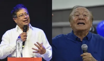 Gustavo Petro y Rodolfo Hernández.