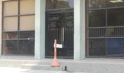 Instalaciones de Medicina Legal en Barranquilla.