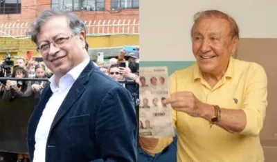 Gustavo Petro y Rodolfo Hernández.
