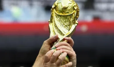 Trofeo de la Copa del Mundo. 