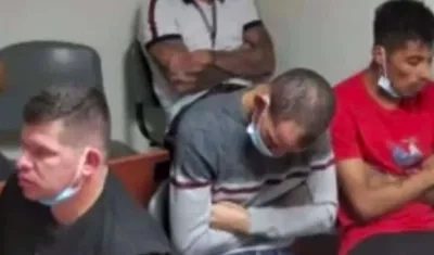 Audiencia a capturados por homicidio de Marcelo Pecci