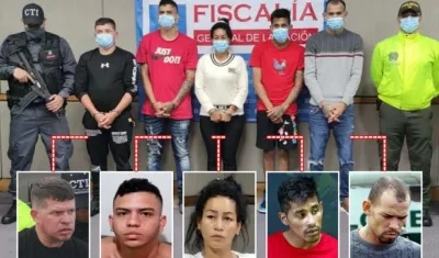 23 años y 6 meses de cárcel contra capturados