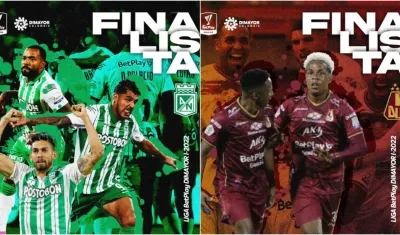 Nacional y Tolima, los finalistas. 