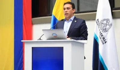 El Registrador Nacional, Alexander Vega.