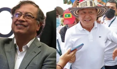 Gustavo Petro y Rodolfo Hernández.