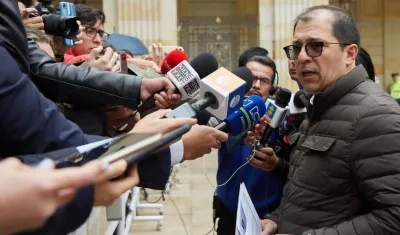 Fiscal Francisco Barbosa, concediendo declaraciones.