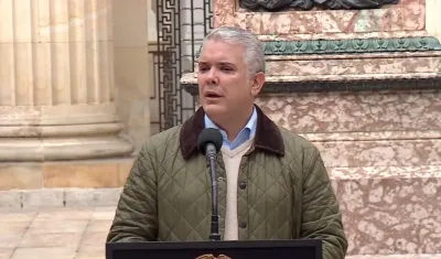 El presidente de la República, Iván Duque.