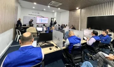 La jornada de hoy contó con auditoría del software de preconteo y escrutinio.