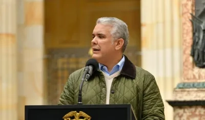 Iván Duque, Presidente de Colombia.