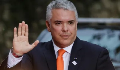 Iván Duque, presidente de Colombia.