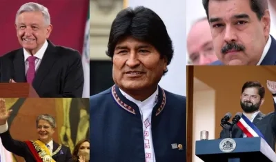 Presidentes latinos.