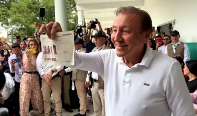 El candidato presidencial Rodolfo Hernández.