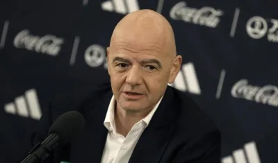 Gianni Infantino, presidente de la FIFA. 