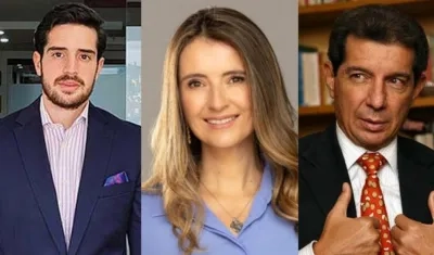 Juan José Lafaurie, Paloma Valencia y José Félix Lafaurie