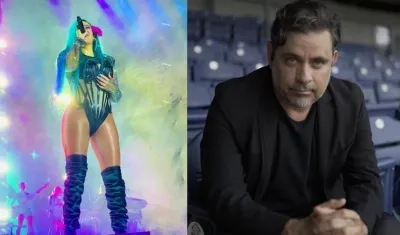 Karol G y Víctor Ariza.