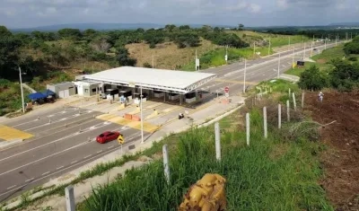 Peaje en Circunvalar de la Prosperidad.