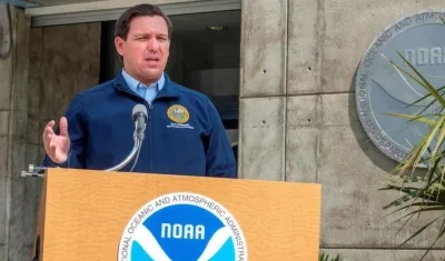 El gobernador de Florida, Ron DeSantis.