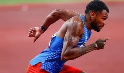 Anthony Zambrano, atleta del Atlántico. 