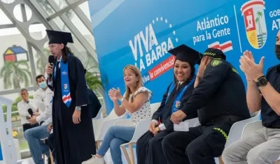 Ceremonia de graduación de la segunda promoción de ‘Viva la Barra’. 