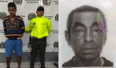 Óscar Javier Salas Vanegas (izquierda); y Ángel María Venecia Ruíz.