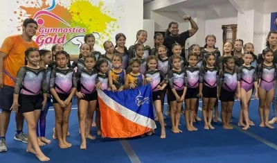 Deportistas de Club Gymnastics Gold.