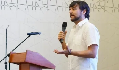 El Alcalde de Barranquilla, Jaime Pumarejo.