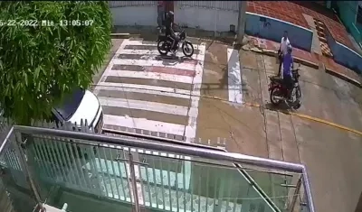 Atraco en el barrio El Valle. 