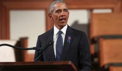 El expresidente estadounidense Barack Obama.