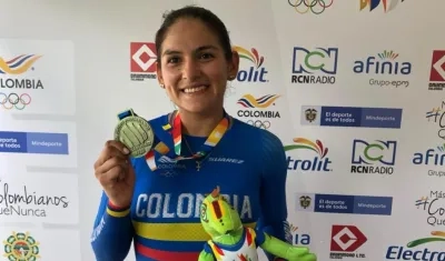 Serika Guluma, medallista de plata