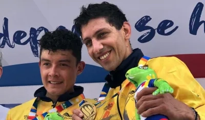 Walter Vargas y Rodrigo Contreras conquistaron el oro y la plata