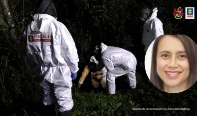 Adriana Pinzón, psicóloga fallecida. 