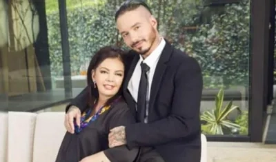 Alba Mery Balvin y su hijo J Balvin