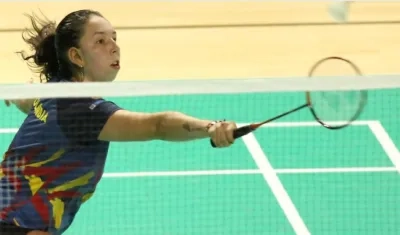 Juliana Giraldo, jugadora colombiana. 