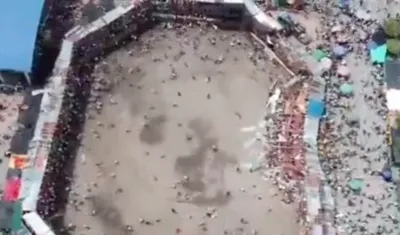 Imagen de la tragedia.