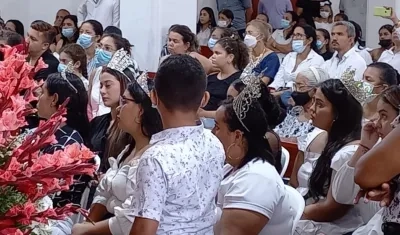 Te deum por Yanine en la Iglesia San Juan Bautista
