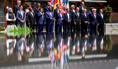 Los líderes del G7.