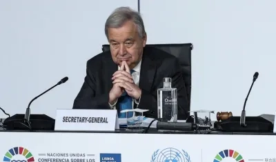 El secretario general de Naciones Unidas, António Guterres.