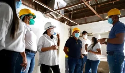 Estado actual del hospital de Santo Tomás.