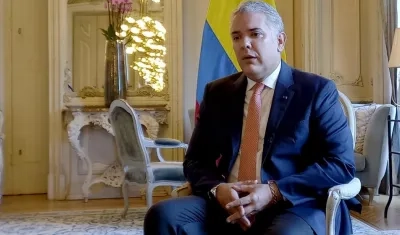 El presidente de la República, Iván Duque.