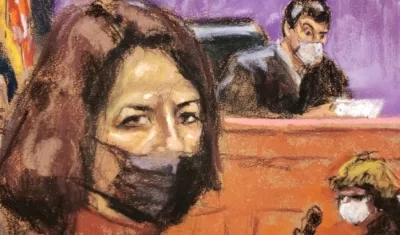 La británica Ghislaine Maxwell.