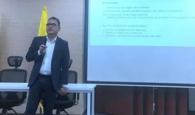 Eduardo De la Ossa, abogado cartagenero. 