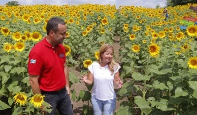 La gobernadora del Atlántico, Elsa Noguera.