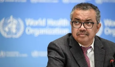Director de la OMS, Tedros Adhanom Ghebreyessus.
