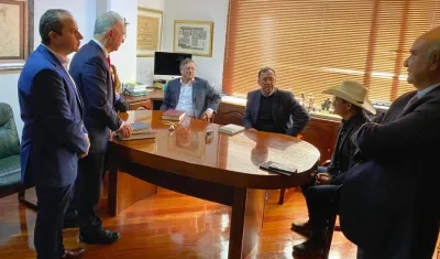 Imagen de la reunión.