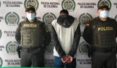 El capturado de 27 años señalado del feminicidio.