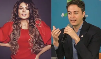 Marbelle y el Alcalde de Medellín, Daniel Quintero.