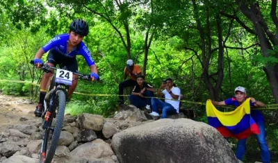 María Salamanca le dio el oro a Colombia. 