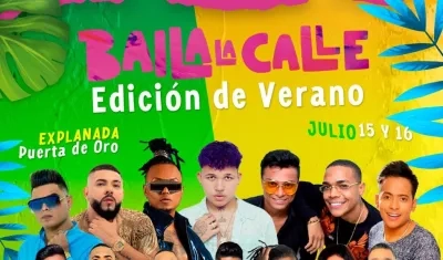 Edición verano de 'Baila la calle'. 